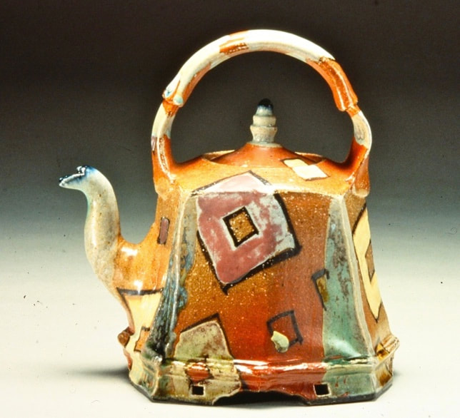 Jeff Kleckner Pottery, Teapot