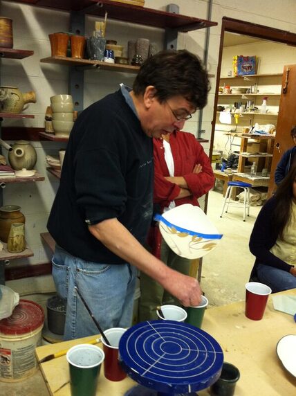 Jeff Kleckner, Visiting Artist, Haywood Community College Professional Crafts Program, Clyde, NC 