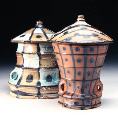 Jeff Kleckner Pottery, Covered Jars